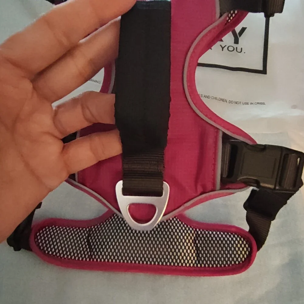 APDEXY Urban Dog Harness M Purple Mesh Adjustable Soft/Vest Unisex X0043GIE08